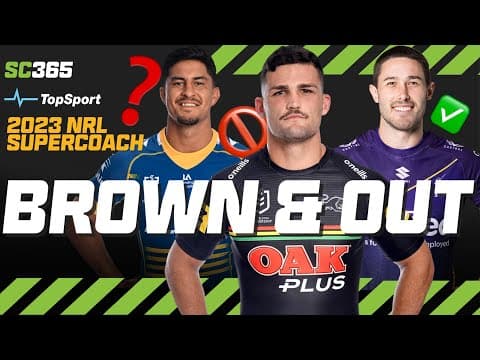 NRL SuperCoach 2023: The Best Cleary Replacement, Is Brown Down & Out? | SuperCoach365 Podcast